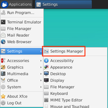 Settings Manager